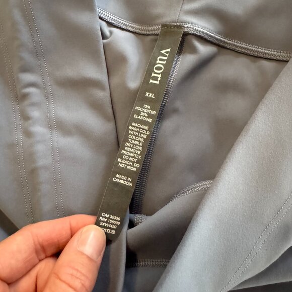 Vuori Daily Pocket Legging Blue - Picture 5 of 11